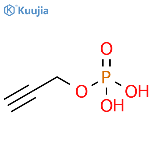 2-Propyn-1-ol, 1-(dihydrogen phosphate) structure
