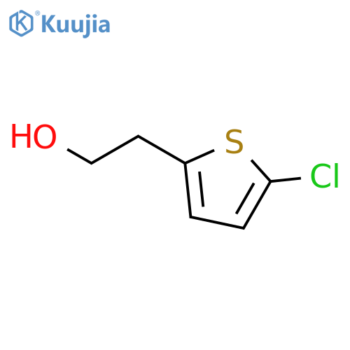 2-(5-chlorothiophen-2-yl)ethan-1-ol structure