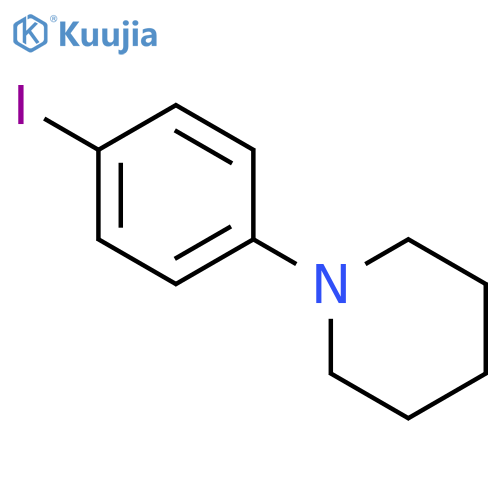 Piperidine, 1-(4-iodophenyl)- structure