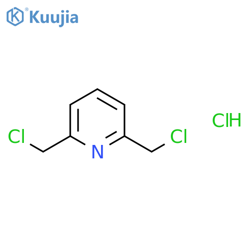 2,6-Bis(chloromethyl)pyridine hydrochloride structure
