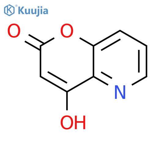 4-hydroxy-2H-Pyrano[3,2-b]pyridin-2-one structure