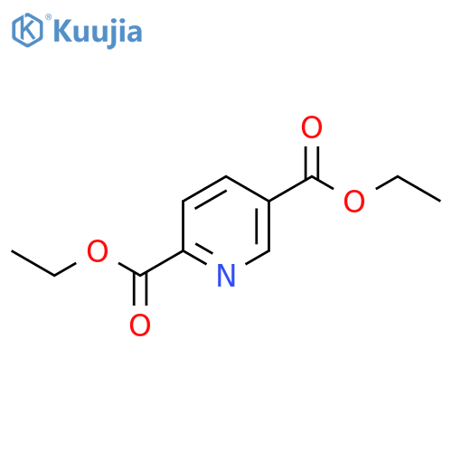 Diethyl pyridine-2,5-dicarboxylate structure