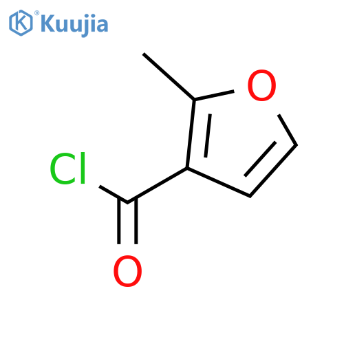 2-Methylfuran-3-carbonyl chloride structure