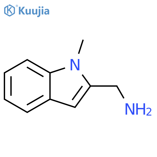 (1-methylindol-2-yl)methanamine structure