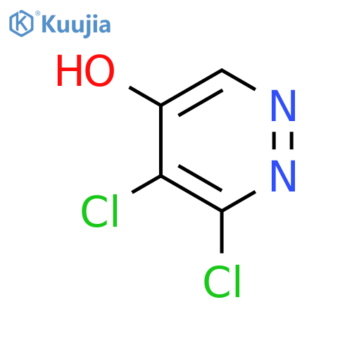 5,6-Dichloropyridazin-4-ol structure