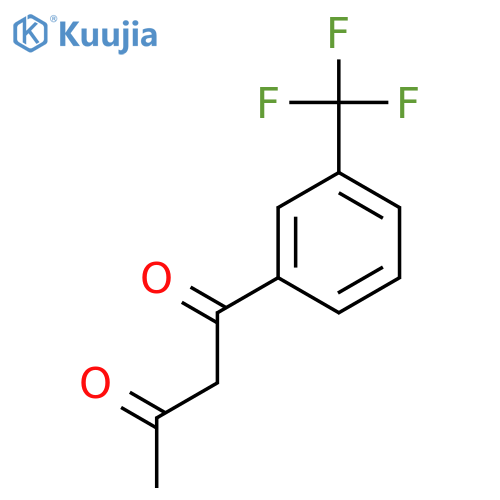 1-3-(Trifluoromethyl)phenylbutane-1,3-dione structure