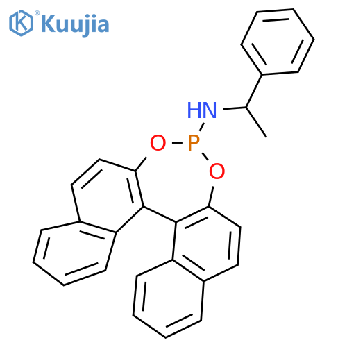 (S)-N-(1-Phenylethyl)dinaphtho[2,1-d:1',2'-f][1,3,2]dioxaphosphepin-4-amine structure