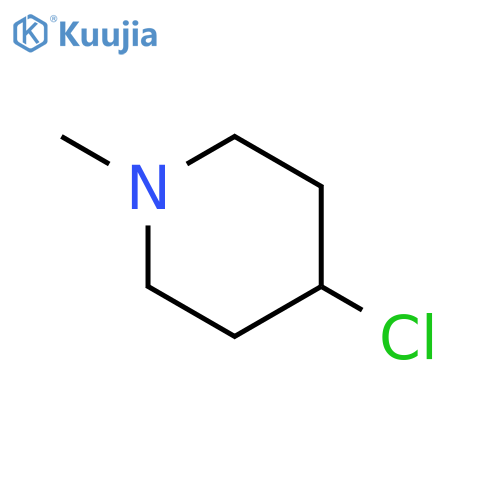 4-Chloro-1-methylpiperidine structure