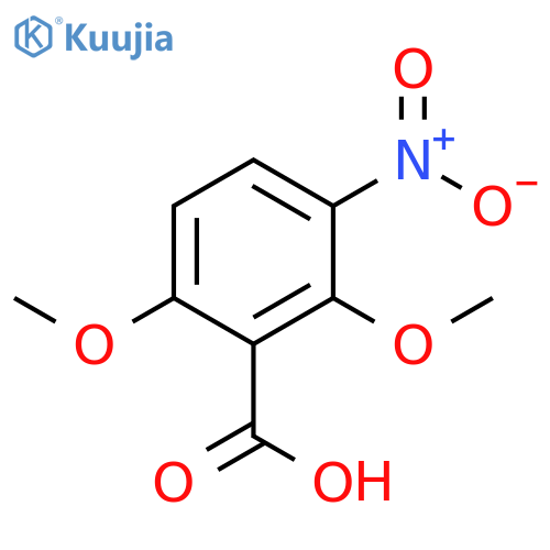 2,6-Dimethoxy-3-nitrobenzoic acid structure