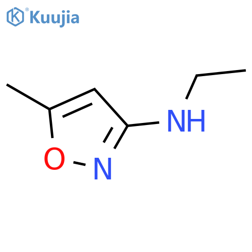 N-ethyl-5-methyl-1,2-oxazol-3-amine structure
