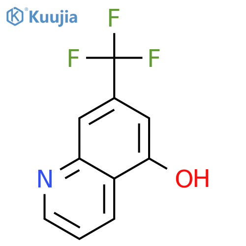 7-(trifluoromethyl)quinolin-5-ol structure
