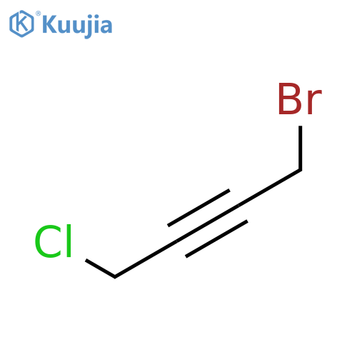 2-Butyne, 1-bromo-4-chloro- structure