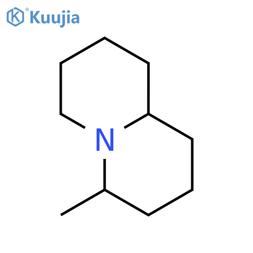 2H-Quinolizine, octahydro-4-methyl-, trans- structure
