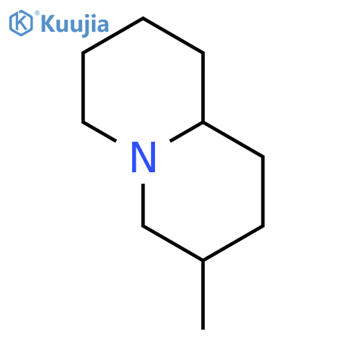 2H-Quinolizine, octahydro-3-methyl-, trans- structure
