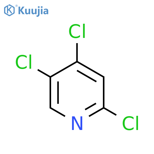 2,4,5-Trichloropyridine structure