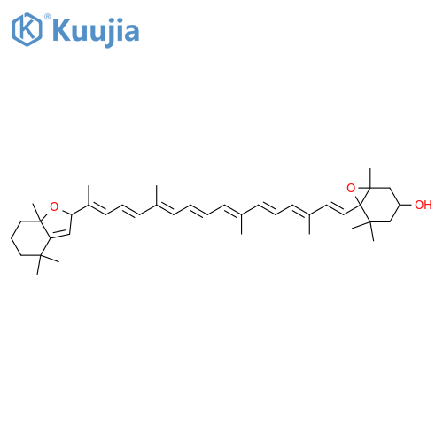 Cryptoxanthin 5,6:5',8'-diepoxide structure