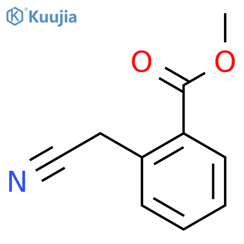 Methyl 2-(cyanomethyl)benzoate structure