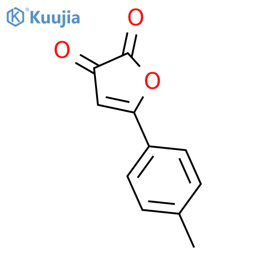 2,3-Furandione, 5-(4-methylphenyl)- structure