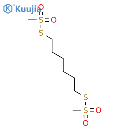 1,6-HEXANEDIYL BISMETHANETHIOSULFONATE structure