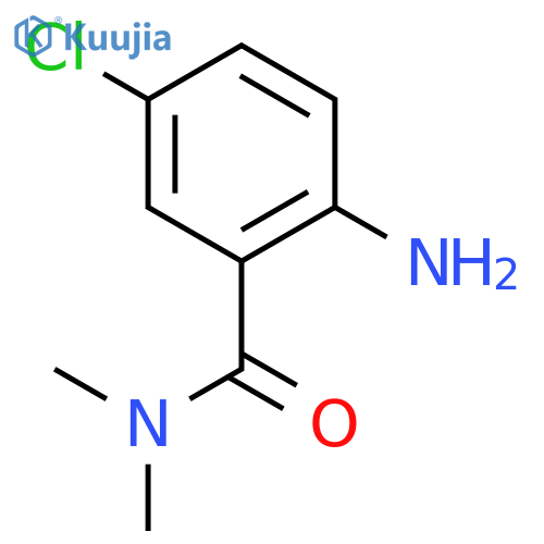 2-Amino-5-chloro-N,N-dimethylbenzamide structure