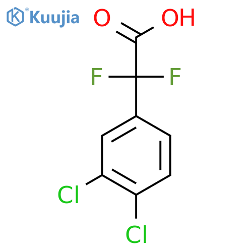 2-(3,4-Dichlorophenyl)-2,2-difluoroacetic acid structure