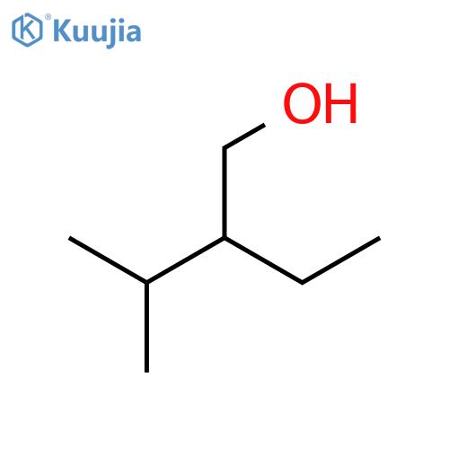 1-Butanol, 2-ethyl-3-methyl-, (S)- structure