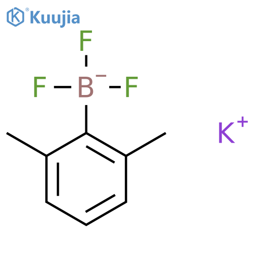 Potassium 2,6-dimethylphenyltrifluoroborate structure