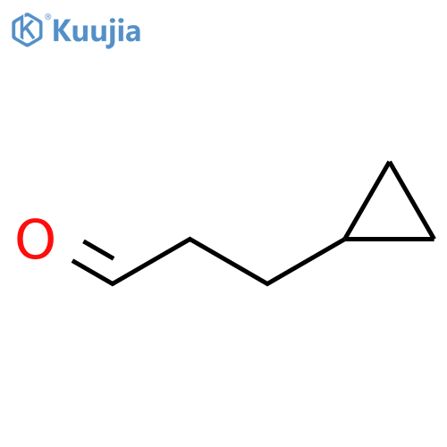 3-Cyclopropylpropanal structure