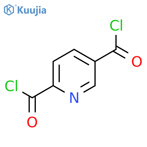 Pyridine-2,5-dicarbonyl chloride structure