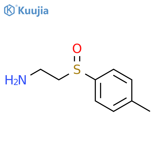 2-(4-methylbenzenesulfinyl)ethan-1-amine structure