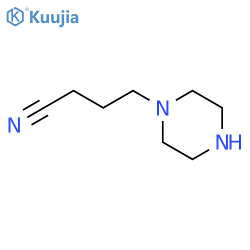 4-Piperazin-1-ylbutanenitrile structure