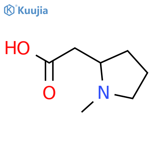 2-(1-Methylpyrrolidin-2-yl)acetic acid structure