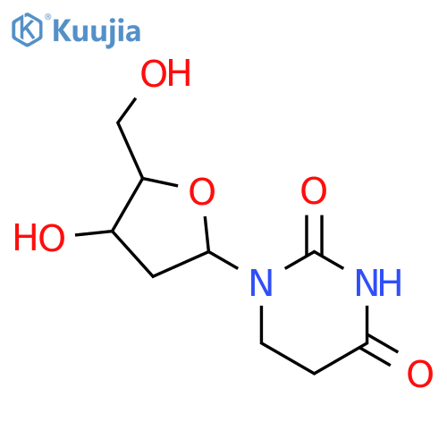 5,6-Dihydro-2'-deoxyuridine structure