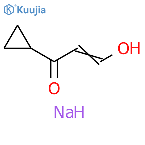 (E)-3-cyclopropyl-3-oxoprop-1-en-1-olate structure