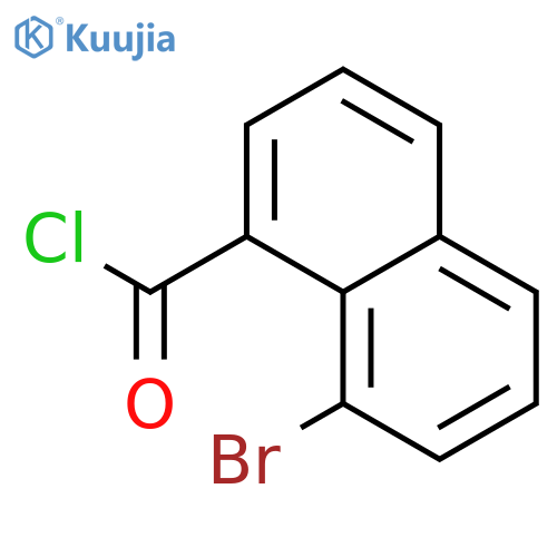 1-Naphthalenecarbonyl chloride, 8-bromo- structure