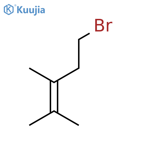 5-Bromo-2,3-dimethyl-2-pentene structure