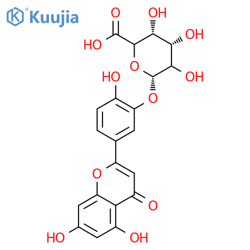 Luteolin 3'-galacturonide structure