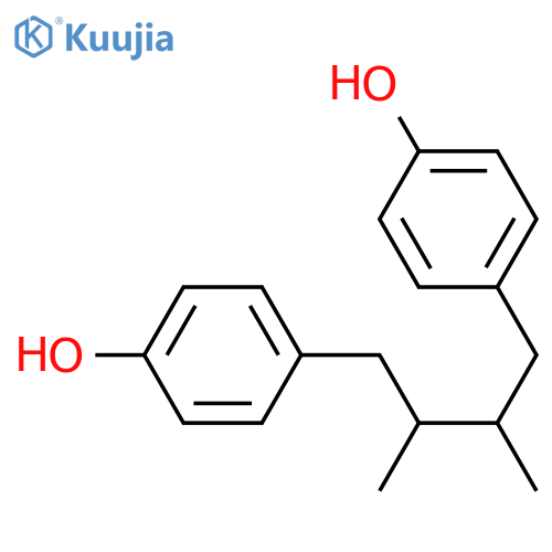 Phenol,4,4'-(2,3-dimethyl-1,4-butanediyl)bis- (9CI) structure