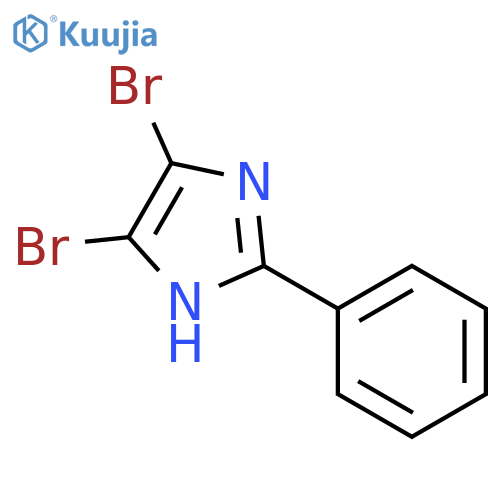 4,5-Dibromo-2-Phenyl-1H-Imidazole structure
