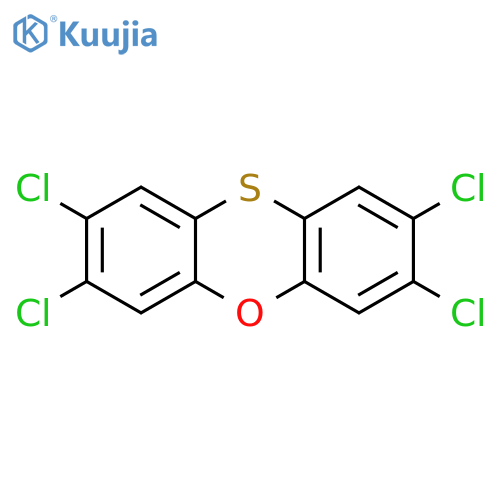 2,3,7,8-tetrachlorophenoxathiine structure