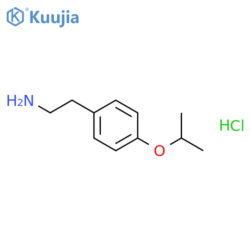 2-(4-Isopropoxyphenyl)ethylamine Hydrochloride structure