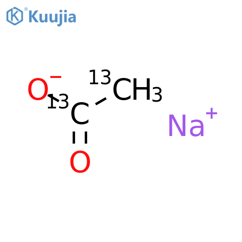 Sodium Acetate-1,2-13C2 structure