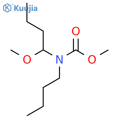 CARBAMIC ACID, BUTYL(1-METHOXYBUTYL)-, METHYL ESTER structure