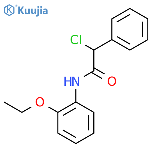 2-Chloro-N-(2-ethoxyphenyl)-2-phenylacetamide structure