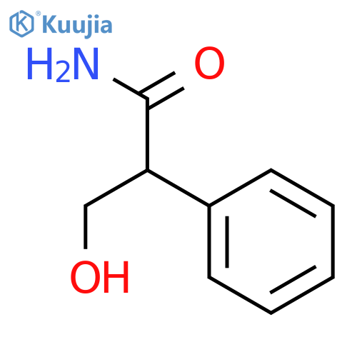 3-hydroxy-2-phenylpropanamide structure