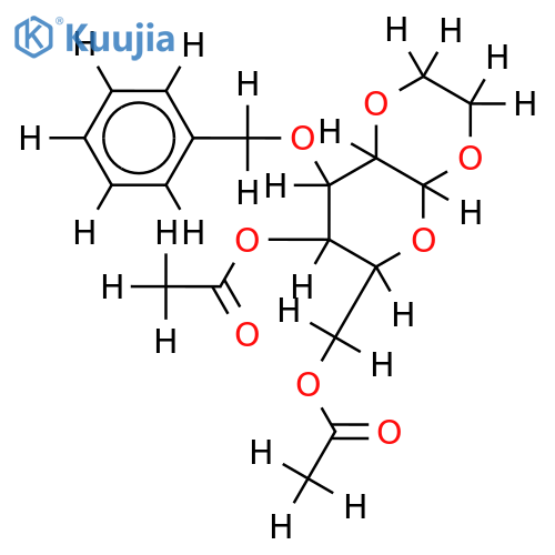 1,2-O-Ethylidene,4,6-di-Ac,3-benzyl-alpha-D-Pyranose-Allose structure