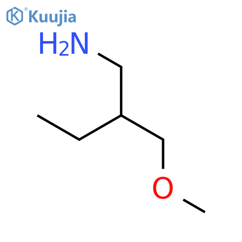 1-Butanamine, 2-(methoxymethyl)- structure