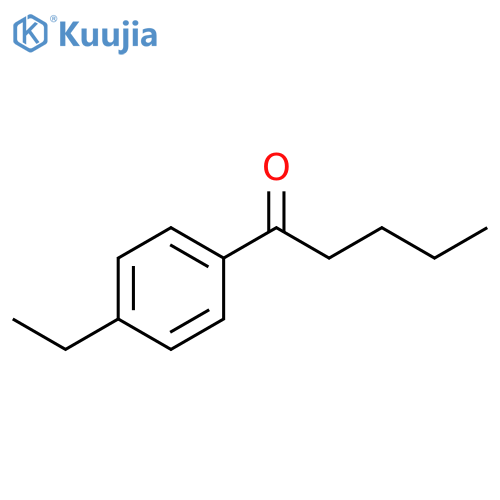 1-Pentanone, 1-(4-ethylphenyl)- structure