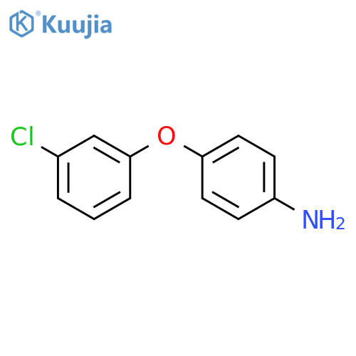 4-(3-Chlorophenoxy)aniline structure