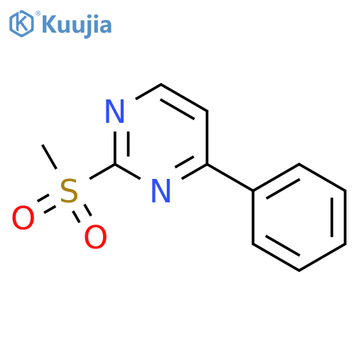 2-Methanesulfonyl-4-phenyl-pyrimidine structure